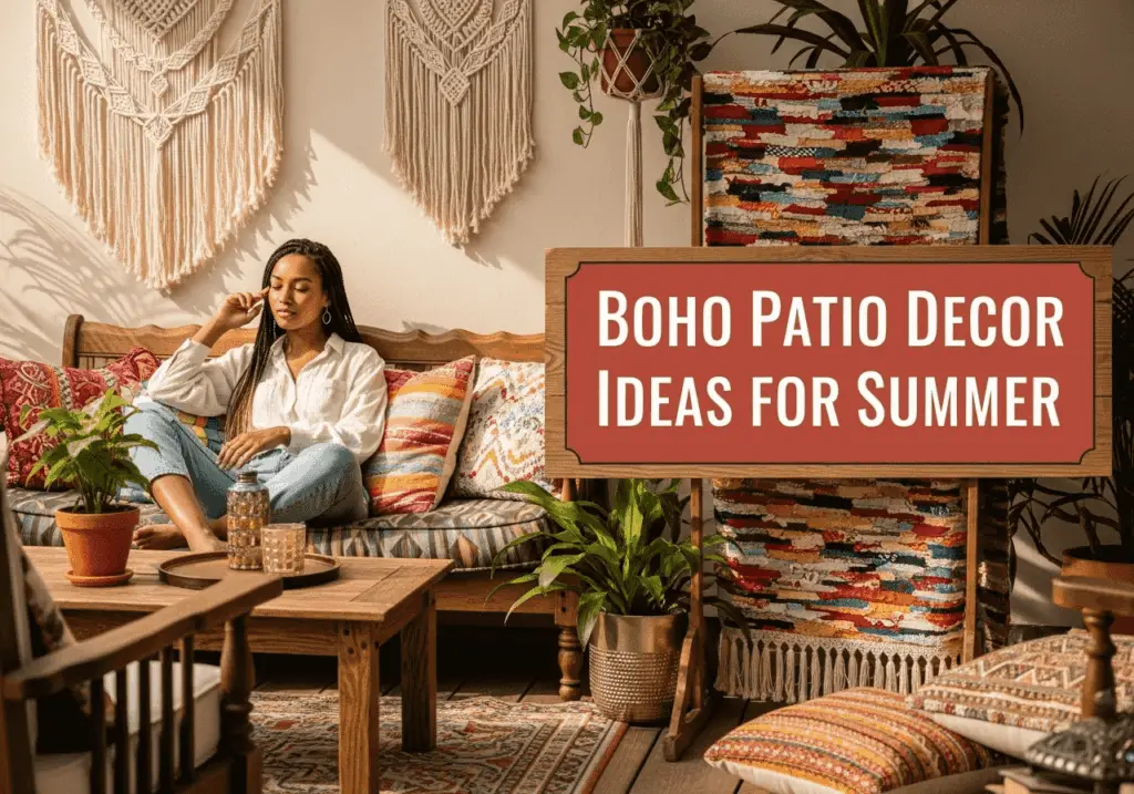 Boho Patio Decor Ideas for Summer 3 Boho Patio Decor Ideas for Summer4