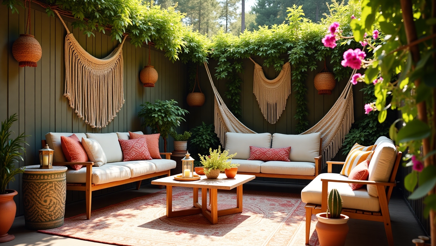 Boho Patio Decor Ideas for Summer